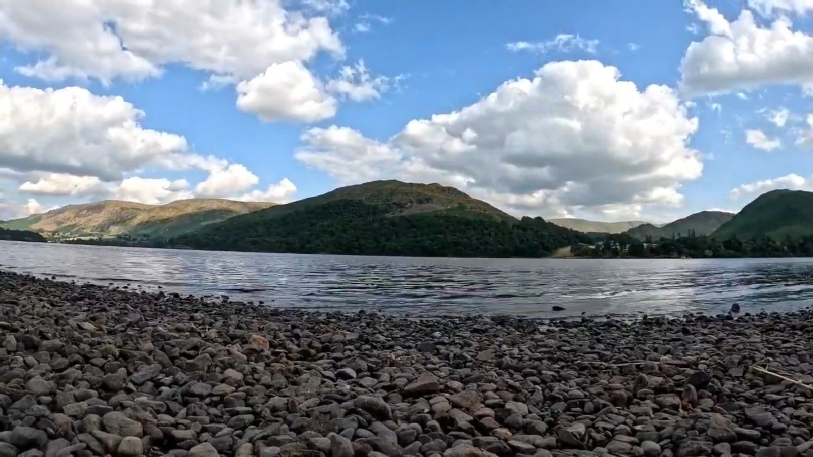 Lakes and mountains