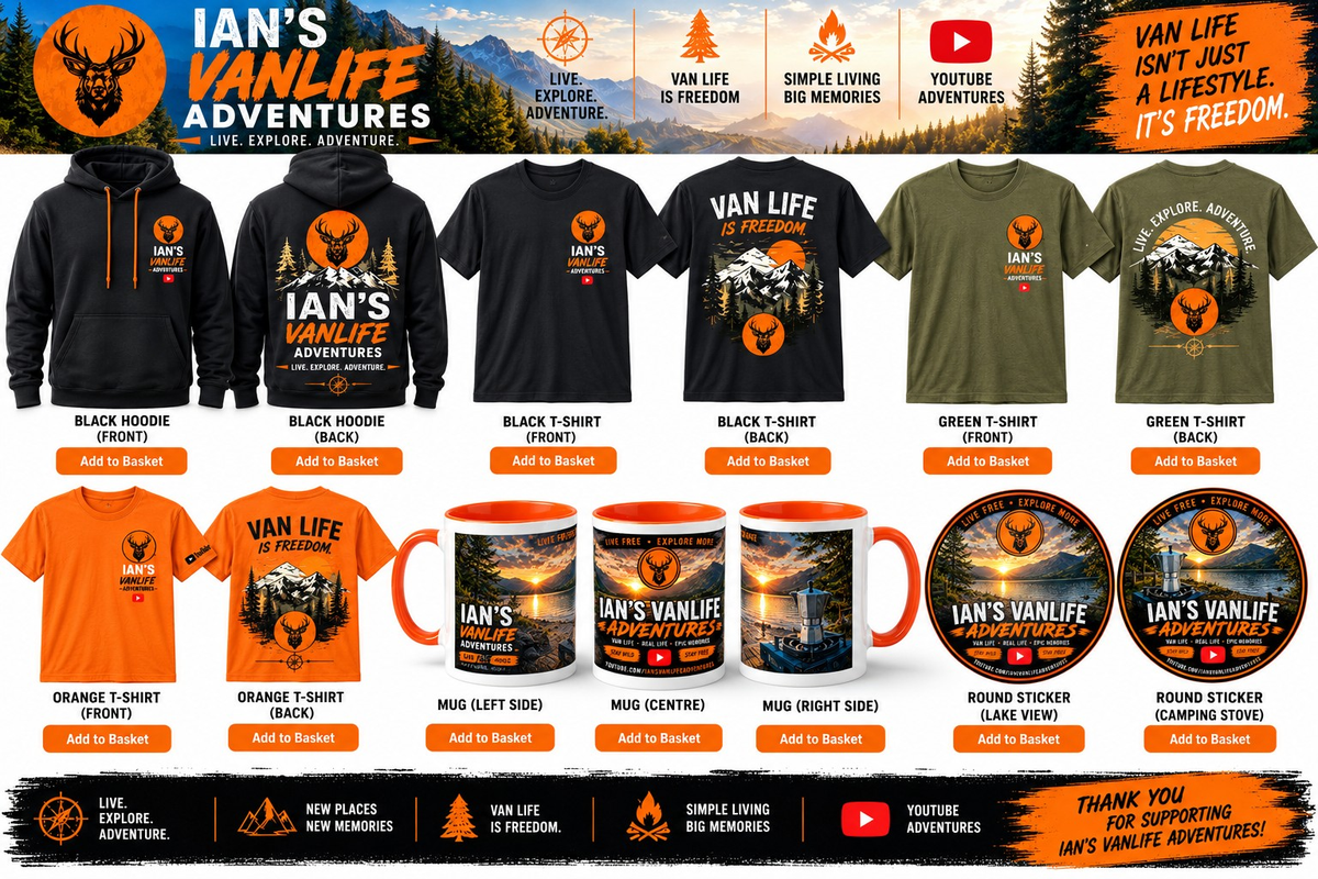 Ian's Van Life Adventures merchandise